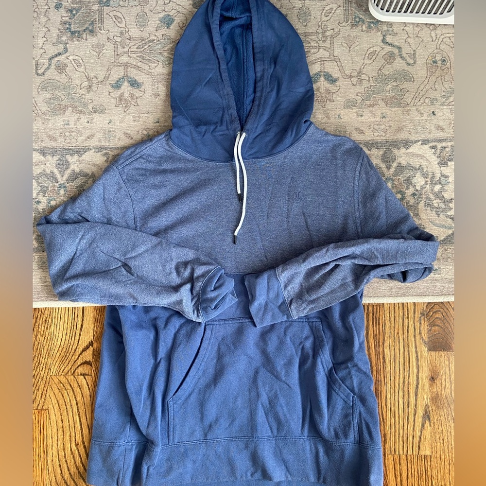 Hurley Blue Pullover Hooded Sweatshirt XL